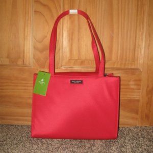Kate Spade Red Sam With Tab Purse